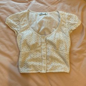 Hollister Cotton Crop Top